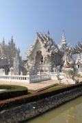 Wesser Tempel Wat Rong Khun in Chiang Rai thailandreise individuell